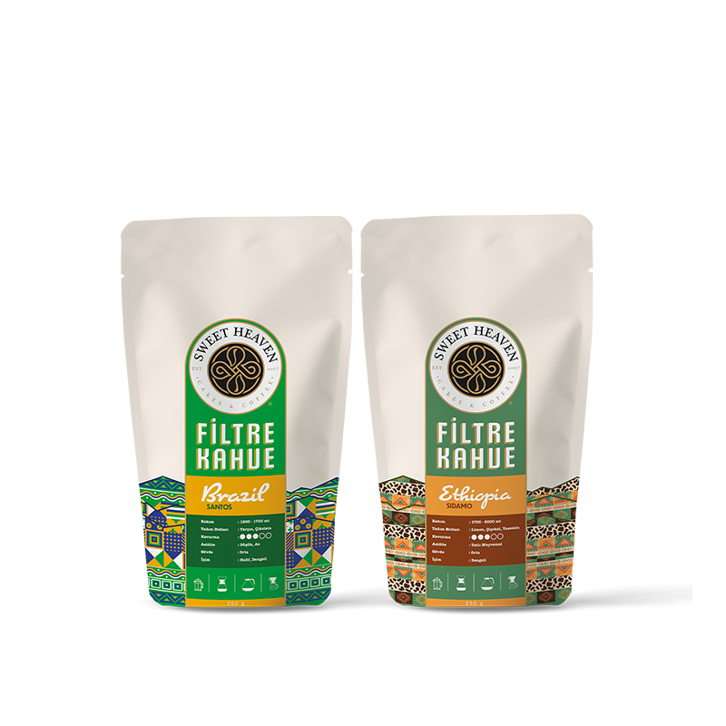 Brazil Santos 250gr + Ethiopia Sidamo 250gr