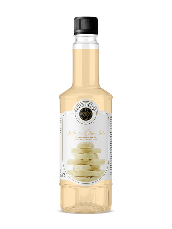 Beyaz Çikolata Kahve Şurubu 700ML  -Pompa Hediyeli